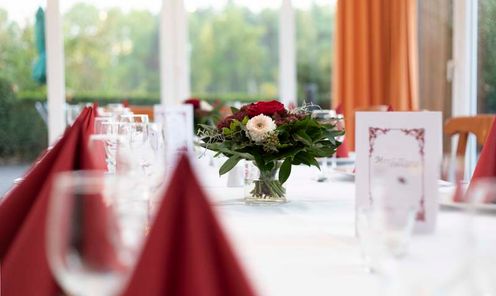 Restaurant "Grüne Stute" - Hochzeitstafel