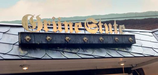 Restaurant "Grüne Stute" - Schriftzug