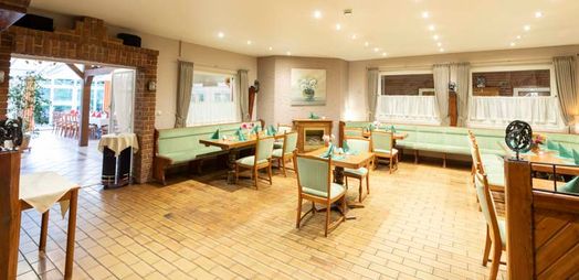 Restaurant "Grüne Stute" - Kaminbereich